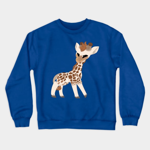 Giraffe! Crewneck Sweatshirt by Waffles and Zora!